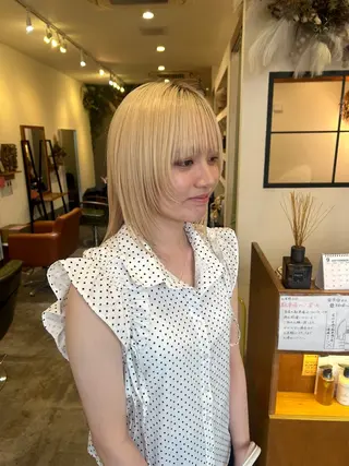 ミディアム HashTAG miyuのヘアスタイル