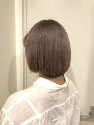 ショート カラー 🧡艶髪ちゅるん髪 🫧🧡YUKI❄️のヘアスタイル