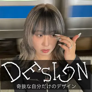 カラー 🪽ハイトーン🏹 ブリーチ🫧海志🍿のヘアスタイル