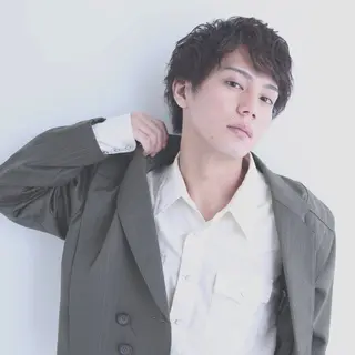 パーマ メンズ 稲村 直也のヘアスタイル