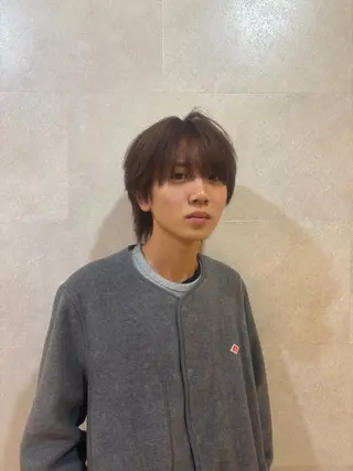 郡山駅前美容師 真野目暉のヘアスタイル