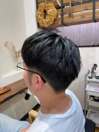 ショート メンズ 佐藤 海璃のヘアスタイル