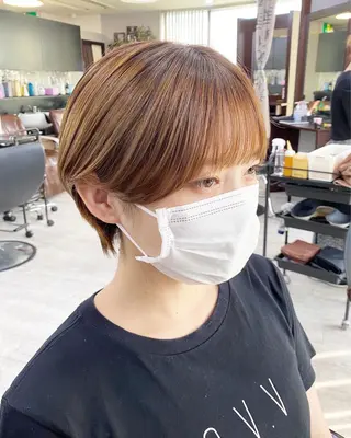 ショート カラー ＊横浜駅＊ 金子 誠也のヘアスタイル