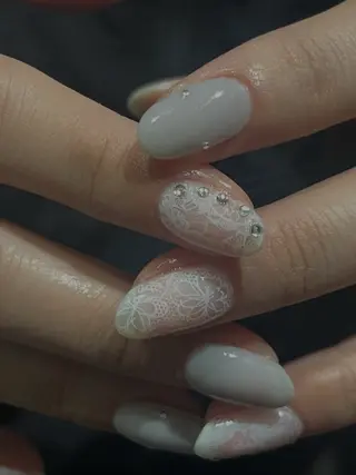 ネイル moe ネイルモデル様募集のネイルデザイン