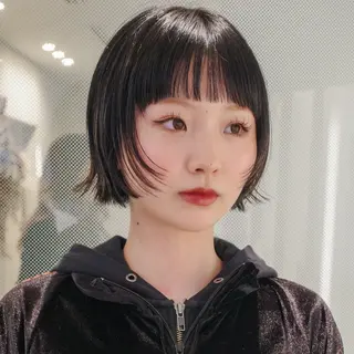 ショート カラー ボブ特化美容師/ ボブパーマ/ミツイのヘアスタイル