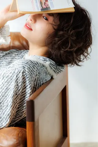 カラー 美髪矯正/パーマ まむのヘアスタイル