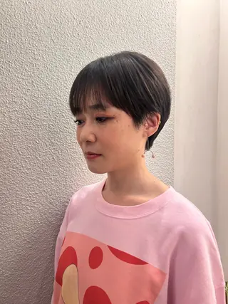 ショート カラー 🌿ボブ パーマ高橋啓太🌿のヘアスタイル