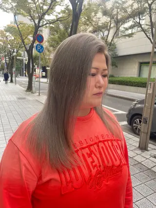 ロング CHIHIRO メリケンビューティーのヘアスタイル