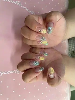 ミディアム ネイル 《LB》ラブリエ Nail&eyeのマツエク・マツパデザイン