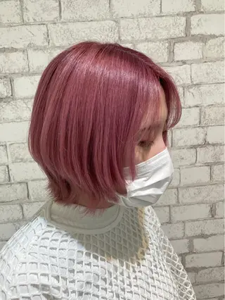ショート カラー 低ダメージ特化🌱 佐野優斗のヘアスタイル