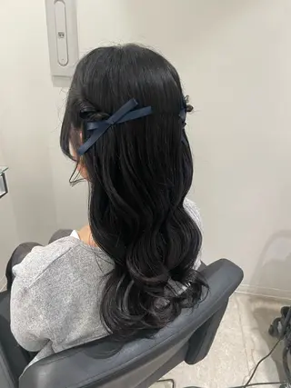 ヘアアレンジ 艶髪ブリーチカラー /府中/Mizukiのヘアスタイル