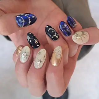ネイル Nail mood デザイン持ち込みokのネイルデザイン