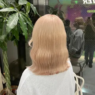 カラー レイヤー×透明感カラ ーHAYATOのヘアスタイル