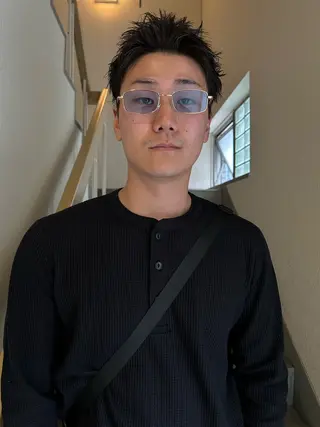 メンズ siki 大阪福島 エンドウハルのヘアスタイル