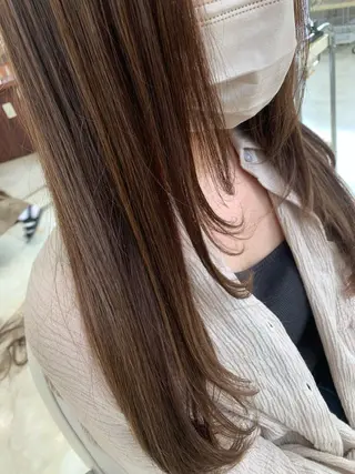 ロング カラー Rapt.HAIR 中村 知里のヘアスタイル