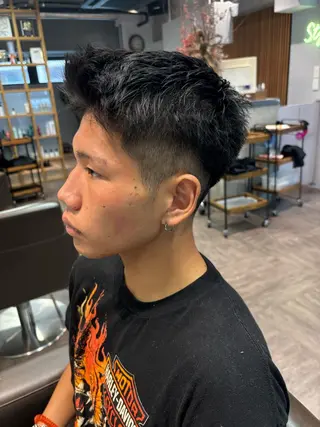 ショート メンズ PANOLA下北沢 中川夢菜のヘアスタイル