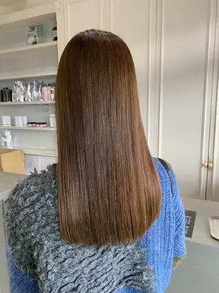 ロング カラー 髪質改善特化🥣🫧 天神美容室のヘアスタイル