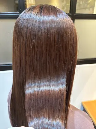 ロング Rika🎀美髪矯正 /透明感カラー🫧のヘアスタイル