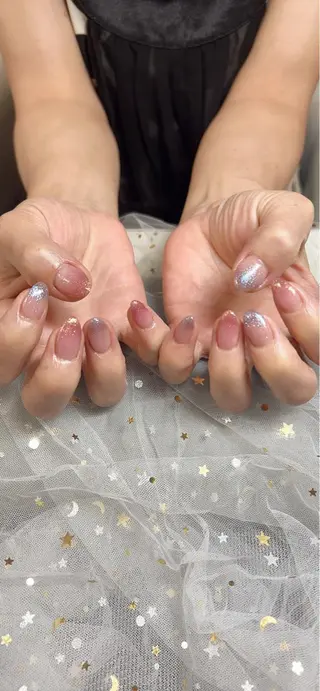 ミディアム カラー ネイル Ryoko Nailのネイルデザイン