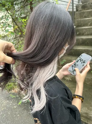 ダブルスキルエクステ /羽エクステ白石宇由のヘアスタイル
