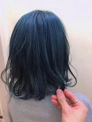 ミディアム カラー MASANA 🎱ディレクターのヘアスタイル