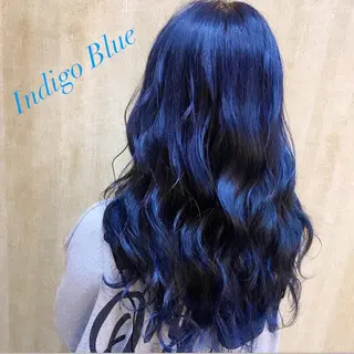 ロング カラー 髪質改善/美髪矯正/ ハイトーン Kuroのヘアスタイル