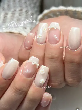 ネイル dimples yuki🎀 ꒷꒦♡のネイルデザイン