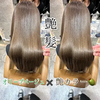 ロング カラー 💛縮毛矯正/ 艶髪/芦川優磨💛のヘアスタイル