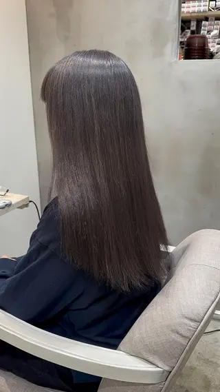 ロング カラー ほの カラー特化/ ブリーチ/ボブのヘアスタイル