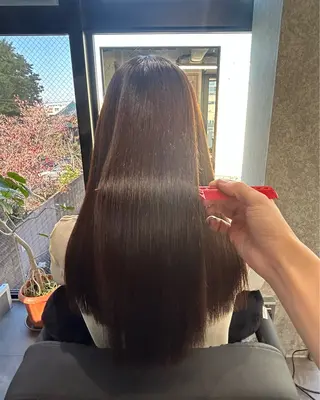 ロング モテ髪提案します💕 髪質改善宗一郎のヘアスタイル