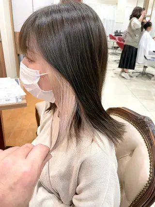 ミディアム カラー Coup   滝田 聡のヘアスタイル