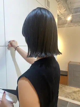 ミディアム カラー 砂原 ひよりのヘアスタイル