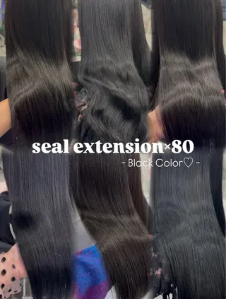 エクステ指名数 No.1💖ゆい🌈のヘアスタイル