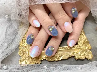 ネイル マジック ミラーのネイルデザイン