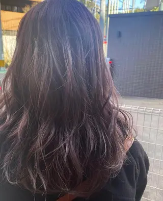 カラー いわさき ゆずほのヘアスタイル