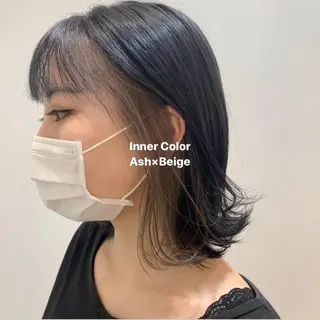 ミディアム カラー ヘアアレンジ メンズパーマ特化🔥 ツイスパ/シャドウのヘアスタイル