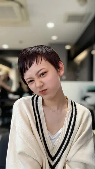 ショート ミモザワークス所属・ショートは任せて ミヤザキのヘアスタイル