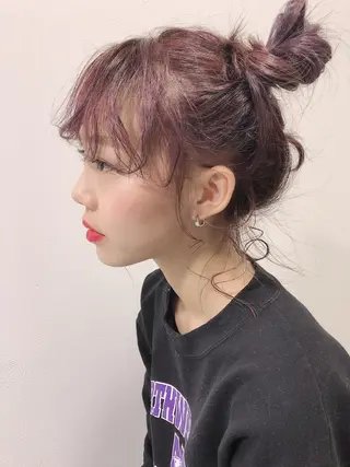 セミロング アートディレクター ワダヒサノリのヘアスタイル