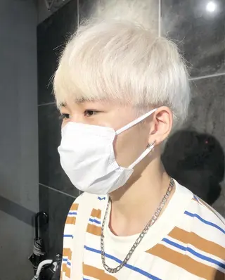 カラー ヘアアレンジ メンズ メンズ特化✂️栗原 侑也のヘアスタイル