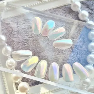 ネイル Me19🕊️‎🤍 yuriのネイルデザイン