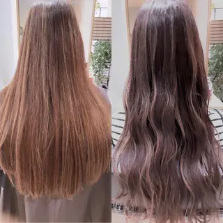 ロング カラー ハイライト／艶カラー 大河シンジのヘアスタイル