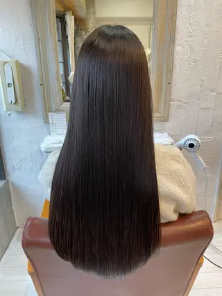 ロング 髪質改善／ブリーチ 宮武　湧斗のヘアスタイル