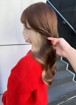 ロング カラー 💘大人可愛く💘 Natsuki❥❥❥のヘアスタイル