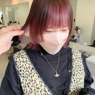 ロング カラー ヘアアレンジ 代表🎀 ふわモテ愛 され髪🩷yumiのヘアスタイル