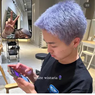 ショート メンズ 井上 虎汰郎のヘアスタイル