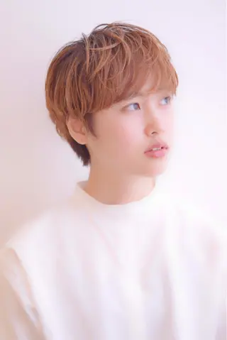 ショート ショートヘア、ボブ こやさん　コヤマのヘアスタイル