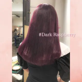 セミロング カラー miyu /トレンド カラー×艶髪のヘアスタイル