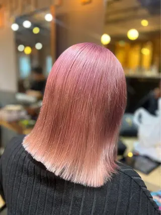 ミディアム 園田 彩音のヘアスタイル