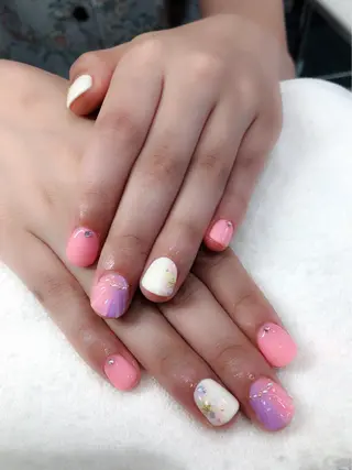 ネイル 遊津 美来のネイルデザイン