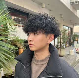 ショート バレイヤージュ職人 🔥代表YU-SHIのヘアスタイル